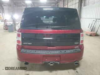 2018 Ford Flex Limited EcoBoost with VIN 2FMHK6DT4JBA18856, listed as a Copart auction lot 79666184 with 116,709 mi miles and Salvage Title. Bid and sale history available at carsss.com. Image 6.