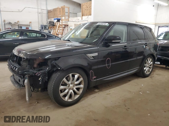 2014 Land Rover Range Rover Sport HSE with VIN SALWR2WF4EA361605, listed as a Copart auction lot 60200245 with 161,967 mi miles and Salvage title. Bid and sale history available at DreamBid. Image 1.