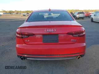 2017 Audi A4 Premium Plus with VIN WAUENAF44HN019556, listed as a Copart auction lot 86791374 with 69,723 mi miles and Non Repairable. Bid and sale history available at carsss.com. Image 6.