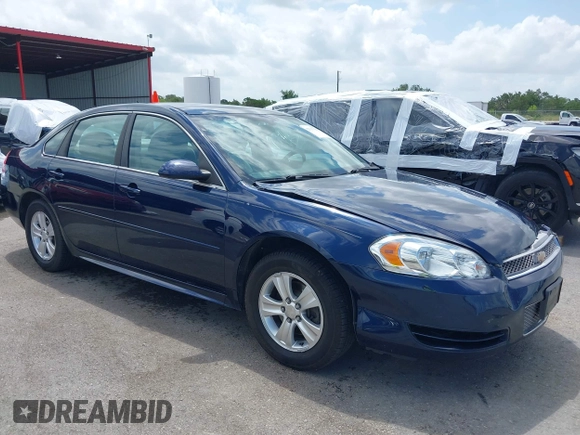 2012 Chevrolet Impala LS Retail with VIN 2G1WA5E3XC1187904, listed as a IAAI auction lot 42535156 with 143,790 mi miles and . Bid and sale history available at DreamBid. Image 1.