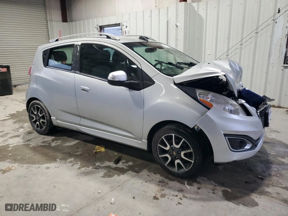 2015 Chevrolet Spark LT with VIN KL8CF6S90FC792807, listed as a Copart auction lot 43500435 with 110,358 mi miles and Salvage Title. Bid and sale history available at carsss.com. Image 4.