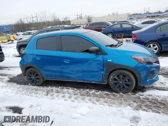 2023 Mitsubishi Mirage Black Edition with VIN ML32AWHJ6PH002758, listed as a IAAI auction lot 41499694 with 47,331 mi miles and . Bid and sale history available at DreamBid. Image 13.