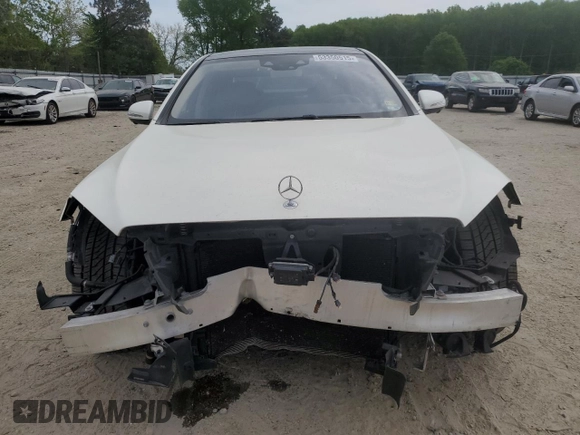 2019 Mercedes-Benz S 450 with VIN WDDUG6EBXKA425142, listed as a Copart auction lot 53350515 with 69,285 mi miles and Salvage Title. Bid and sale history available at DreamBid. Image 5.