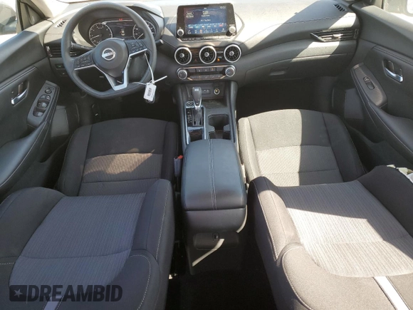 2024 Nissan Sentra SV with VIN 3N1AB8CVXRY322672, listed as a Copart auction lot 54098245 with 5,276 mi miles and Salvage title. Bid and sale history available at DreamBid. Image 8.
