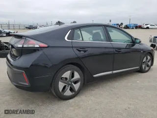 2020 Hyundai Ioniq Hybrid SEL with VIN KMHC85LC2LU240474, listed as a Copart auction lot 46126095 with 90,561 mi miles and Salvage Title. Bid and sale history available at carsss.com. Image 3.