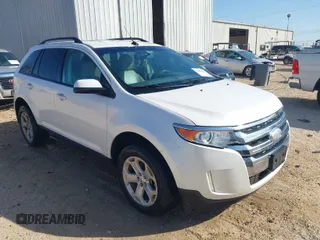 2013 Ford Edge SEL with VIN 2FMDK3JC5DBE25512, listed as a IAAI auction lot 41994162 with 139,657 mi miles. Bid and sale history available at carsss.com. Image 1.