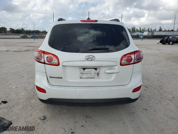 2012 Hyundai Santa Fe GLS with VIN 5XYZG3AB6CG102504, listed as a Copart auction lot 51894895 with 210,860 mi miles and Salvage Title. Bid and sale history available at carsss.com. Image 6.