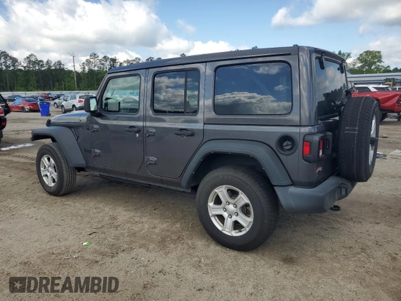 2021 Jeep Wrangler Unlimited Sport S с VIN 1C4HJXDG8MW836142, выставлен на аукционе Copart как лот 52791025 с пробегом 47 255 миль миль и Чистый • Clean title. История ставок и продаж доступна на DreamBid. Изображение 2.