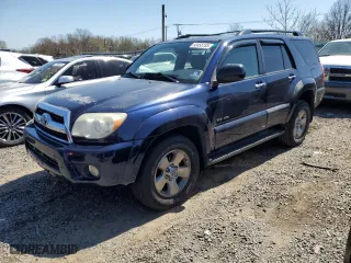 2006 Toyota 4Runner SR5 with VIN JTEBU14R568053178, listed as a Copart auction lot 52455155 with 155,732 mi miles and Clean Title. Bid and sale history available at carsss.com. Image 1.