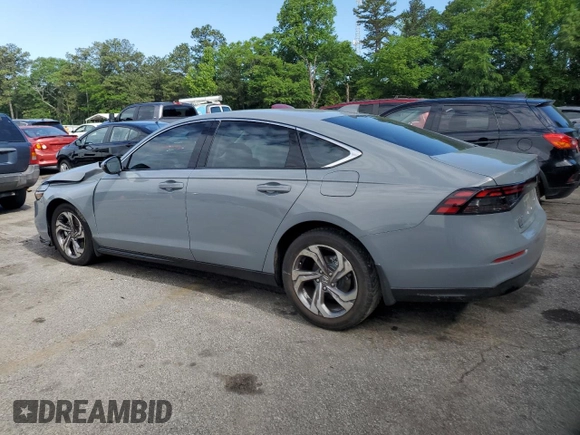 2025 Honda Accord Touring with VIN 1HGCY2F84SA004274, listed as a Copart auction lot 55916415 with 5,285 mi miles and Salvage title. Bid and sale history available at DreamBid. Image 2.
