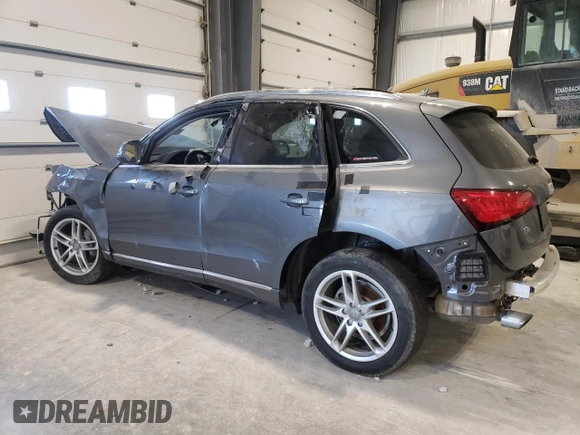 2014 Audi Q5 Premium Plus with VIN WA1LFAFPXEA013601, listed as a Copart auction lot 42926405 with 0 mi miles and Salvage Title. Bid and sale history available at carsss.com. Image 2.