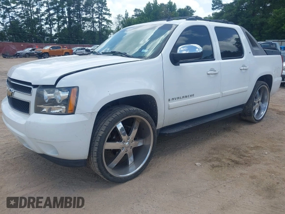 2007 Chevrolet Avalanche LTZ with VIN 3GNEC12047G306471, listed as a IAAI auction lot 42588844 with 216,509 mi miles and . Bid and sale history available at DreamBid. Image 2.