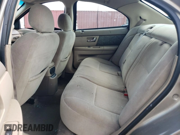 2003 Mercury Sable GS with VIN 1MEFM50U93G607264, listed as a Copart auction lot 62642615 with 136,851 mi miles and Salvage title. Bid and sale history available at DreamBid. Image 10.
