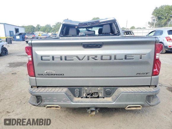 2023 Chevrolet Silverado 1500 RST with VIN 2GCUDEED4P1126097, listed as a Copart auction lot 68518414 with 31,462 mi miles and Salvage Title. Bid and sale history available at DreamBid. Image 6.