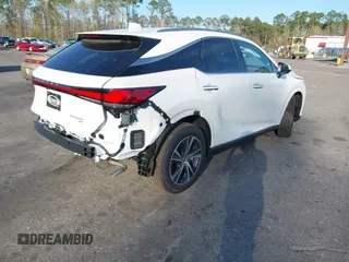 2025 Lexus RX with VIN 2T2BBMCA5SC069754, listed as a IAAI auction lot 41736947 with 355 mi miles. Bid and sale history available at carsss.com. Image 4.