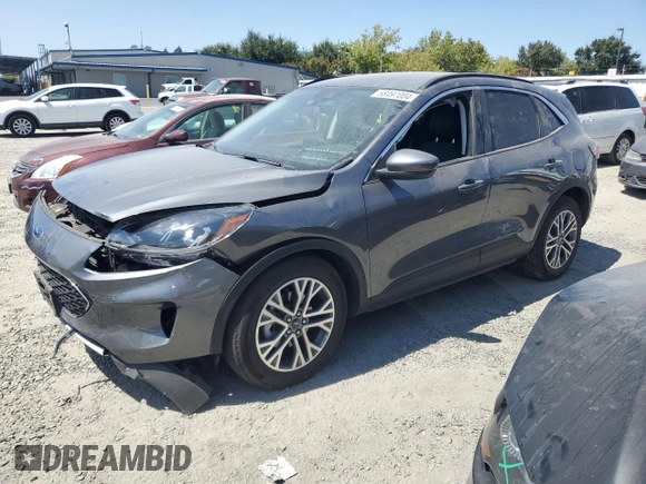 2021 Ford Escape SEL Hybrid with VIN 1FMCU0CZ4MUB20681, listed as a Copart auction lot 68497004 with 15,279 mi miles and Salvage title. Bid and sale history available at DreamBid. Image 1.