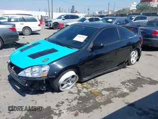 2006 Acura RSX with VIN JH4DC54876S018562, listed as a IAAI auction lot 41885246 with 1 mi miles. Bid and sale history available at carsss.com. Image 2.