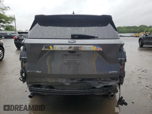 2021 Ford Explorer Limited z VIN 1FMSK8FH6MGB92399, wystawiony jako Copart lot #57482785 z przebiegiem 51 795 mil mil oraz Szkoda całkowita • Salvage title. Historia ofert i sprzedaży dostępna na DreamBid. Obrazek 6.