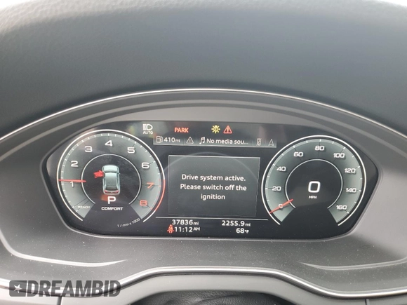 2023 Audi Q5 Sportback S line Premium Plus with VIN WA15AAFY4P2022274, listed as a Copart auction lot 54780165 with 37,836 mi miles and Salvage title. Bid and sale history available at DreamBid. Image 9.