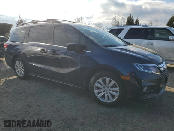 2018 Honda Odyssey LX with VIN 5FNRL6H22JB074305, listed as a Copart auction lot 42390885 with 77,054 mi miles and Salvage Title. Bid and sale history available at carsss.com. Image 4.