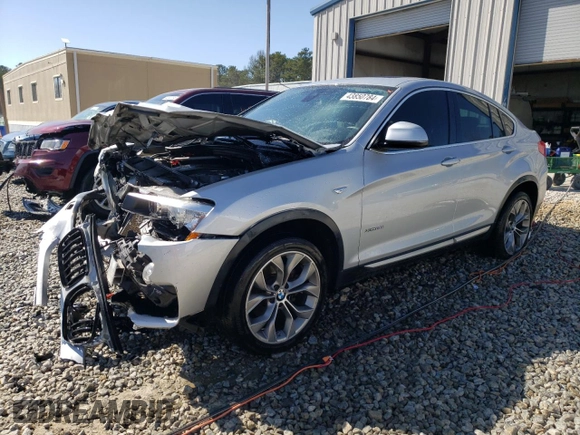 2018 BMW X4 xDrive28i with VIN 5UXXW3C59J0T82101, listed as a Copart auction lot 43850784 with 0 mi miles. Bid and sale history available at carsss.com. Image 1.