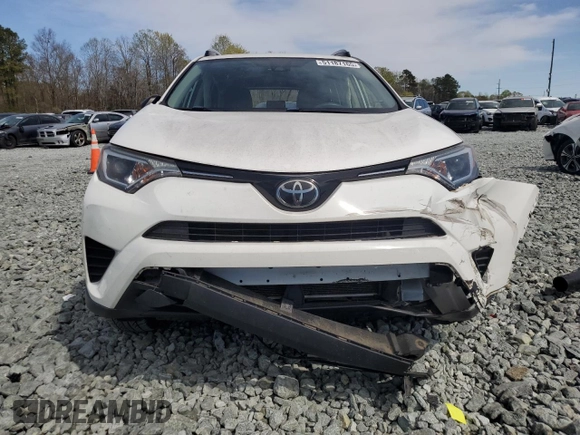 2018 Toyota RAV4 LE with VIN JTMZFREV1JJ209984, listed as a Copart auction lot 51187165 with 101,750 mi miles and Salvage Title. Bid and sale history available at carsss.com. Image 5.