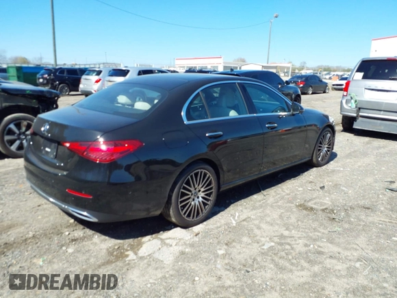2022 Mercedes-Benz C 300 with VIN W1KAF4GB2NR051929, listed as a IAAI auction lot 41752846 with 16,673 mi miles and . Bid and sale history available at DreamBid. Image 4.