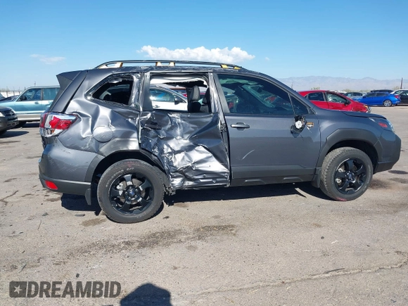 2023 Subaru Forester Wilderness with VIN JF2SKAMC5PH502206, listed as a IAAI auction lot 41033661 with 15,968 mi miles. Bid and sale history available at carsss.com. Image 6.