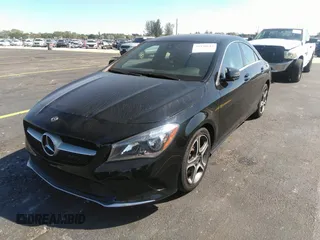 2018 Mercedes-Benz CLA with VIN WDDSJ4EBXJN650357, listed as a IAAI auction lot 35930612 with 75,371 mi miles. Bid and sale history available at carsss.com. Image 6.