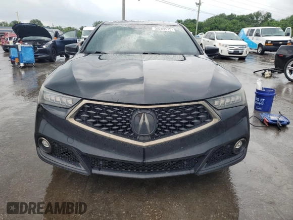 2019 Acura TLX w/A-Spec Pkg with VIN 19UUB3F68KA006619, listed as a Copart auction lot 59289515 with 120,539 mi miles and Salvage title. Bid and sale history available at DreamBid. Image 5.