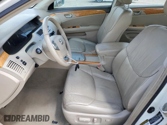 2005 Toyota Avalon XL z VIN 4T1BK36B25U061701, wystawiony jako Copart lot #58007825 z przebiegiem 207 885 mil mil oraz Szkoda całkowita • Salvage title. Historia ofert i sprzedaży dostępna na DreamBid. Obrazek 7.