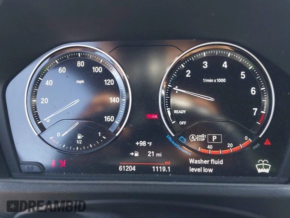 2018 BMW X1 sDrive28i z VIN WBXHU7C35J5L06673, wystawiony jako IAAI lot #42275787 z przebiegiem 61 204 mil mil oraz . Historia ofert i sprzedaży dostępna na DreamBid. Obrazek 7.