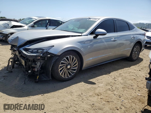 2023 Hyundai Sonata SEL with VIN KMHL34JJ0PA065109, listed as a Copart auction lot 54348345 with 40,833 mi miles and Salvage Title. Bid and sale history available at DreamBid. Image 1.