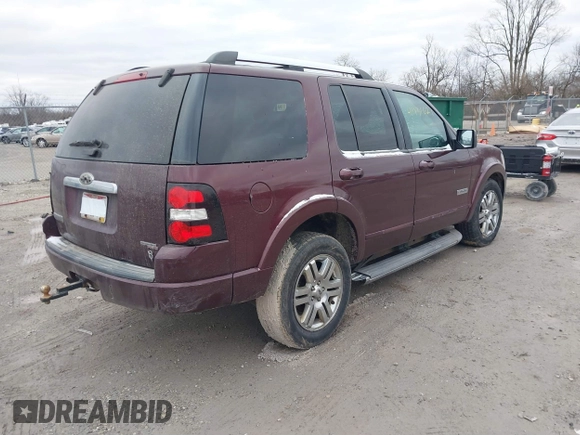 2006 Ford Explorer Limited with VIN 1FMEU75826UA17655, listed as a IAAI auction lot 41731621 with 167,875 mi miles and . Bid and sale history available at DreamBid. Image 4.