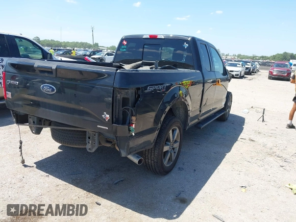 2015 Ford F-150 XLT with VIN 1FTFX1EF1FFC06037, listed as a IAAI auction lot 42525664 with 269,216 mi miles and . Bid and sale history available at DreamBid. Image 4.