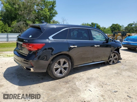 2018 Acura MDX with VIN 5J8YD4H33JL005210, listed as a Copart auction lot 52928995 with 145,896 mi miles and Salvage Title. Bid and sale history available at carsss.com. Image 3.