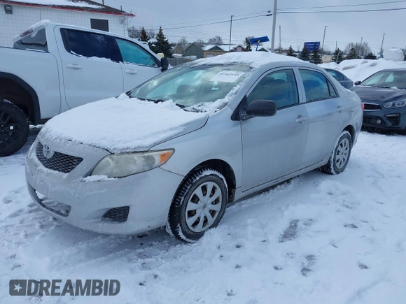 2009 Toyota Corolla with VIN 1NXBU40E69Z131984, listed as a IAAI auction lot 41542159 with 260,480 mi miles. Bid and sale history available at carsss.com. Image 2.