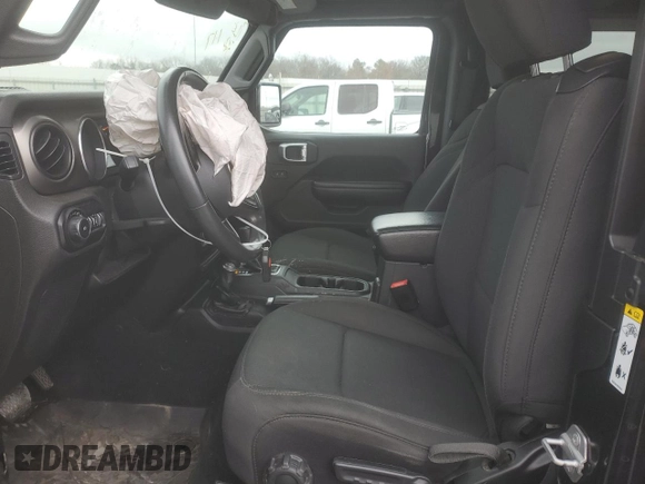 2018 Jeep Wrangler Sport with VIN 1C4GJXAN6JW210776, listed as a Copart auction lot 88348145 with 25,791 mi miles and Salvage title. Bid and sale history available at DreamBid. Image 7.