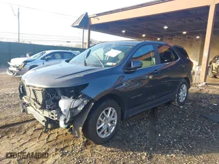 2023 Chevrolet Equinox LT with VIN 3GNAXKEG8PS184566, listed as a IAAI auction lot 41314130 with 33,459 mi miles. Bid and sale history available at carsss.com. Image 18.