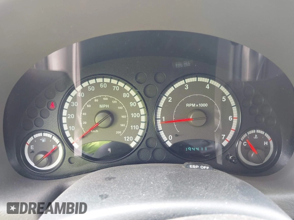 2007 Jeep Liberty Sport with VIN 1J8GL48K87W668941, listed as a IAAI auction lot 42118751 with 194,411 mi miles. Bid and sale history available at carsss.com. Image 7.