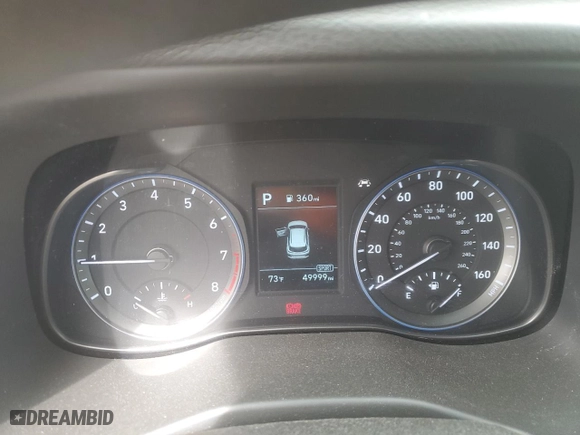 2019 Hyundai Kona SE with VIN KM8K12AA6KU339071, listed as a Copart auction lot 50221095 with 49,999 mi miles and Salvage Title. Bid and sale history available at carsss.com. Image 9.