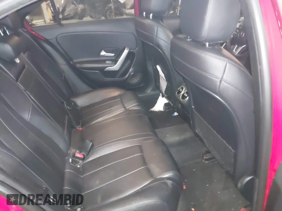 2019 Mercedes-Benz A 220 with VIN WDD3G4FB7KW023239, listed as a IAAI auction lot 41485467 with 52,396 mi miles and . Bid and sale history available at DreamBid. Image 8.