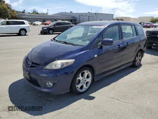 2008 Mazda 5 Grand Touring z VIN JM1CR29L380324194, wystawiony jako Copart lot #61029305 z przebiegiem 169 080 mil mil oraz Czysty tytuł • Clean title. Historia ofert i sprzedaży dostępna na DreamBid. Obrazek 1.