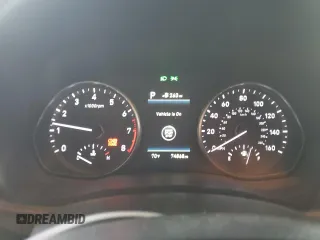 2018 Hyundai Elantra GT with VIN KMHH35LE1JU029804, listed as a Copart auction lot 79774954 with 74,868 mi miles and Salvage Title. Bid and sale history available at carsss.com. Image 9.