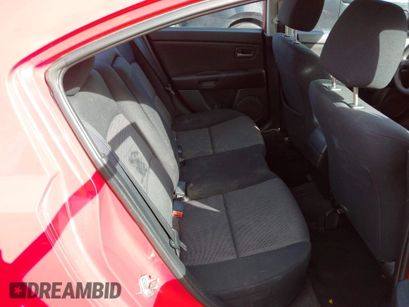 2008 Mazda 3 i Sport with VIN JM1BK32F081798723, listed as a IAAI auction lot 41819598 with 203,171 mi miles and . Bid and sale history available at DreamBid. Image 8.