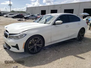 2021 BMW 3 Series 330i z VIN 3MW5R1J02M8C12620, wystawiony jako Copart lot #60411815 z przebiegiem Nie podano mil oraz Nie do naprawy • Non repairable. Historia ofert i sprzedaży dostępna na DreamBid. Obrazek 1.