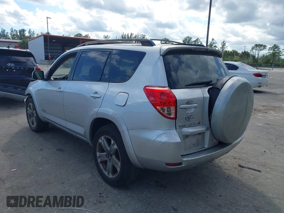 2008 Toyota RAV4 Sport z VIN JTMZK32VX86015173, wystawiony jako IAAI lot #41561817 z przebiegiem 157 614 mil mil oraz . Historia ofert i sprzedaży dostępna na DreamBid. Obrazek 3.
