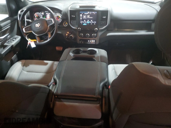 2022 Ram 1500 Big Horn with VIN 1C6SRFMT3NN443041, listed as a Copart auction lot 87381464 with 38,208 mi miles and Salvage title. Bid and sale history available at DreamBid. Image 8.