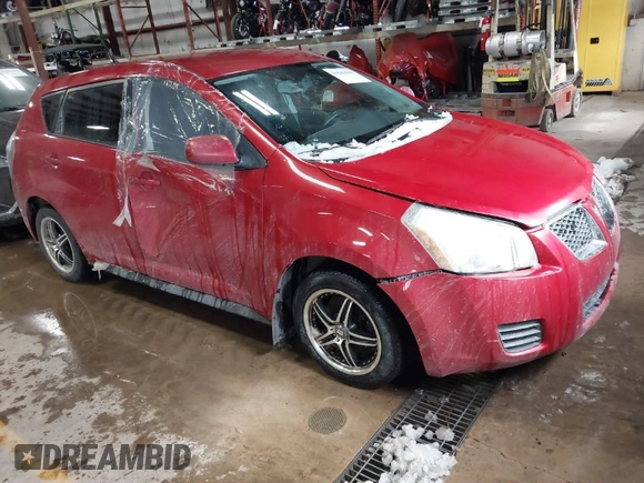 2009 Pontiac Vibe w/1SB with VIN 5Y2SP67029Z439075, listed as a IAAI auction lot 41641604 with 200,964 mi miles. Bid and sale history available at carsss.com. Image 1.