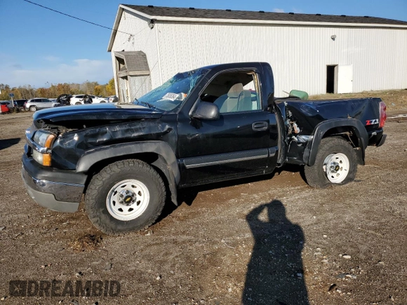 2003 Chevrolet Silverado 1500 LS with VIN 1GCEK14T83Z116234, listed as a Copart auction lot 75836364 with Not Provided miles and Salvage Title. Bid and sale history available at DreamBid. Image 1.